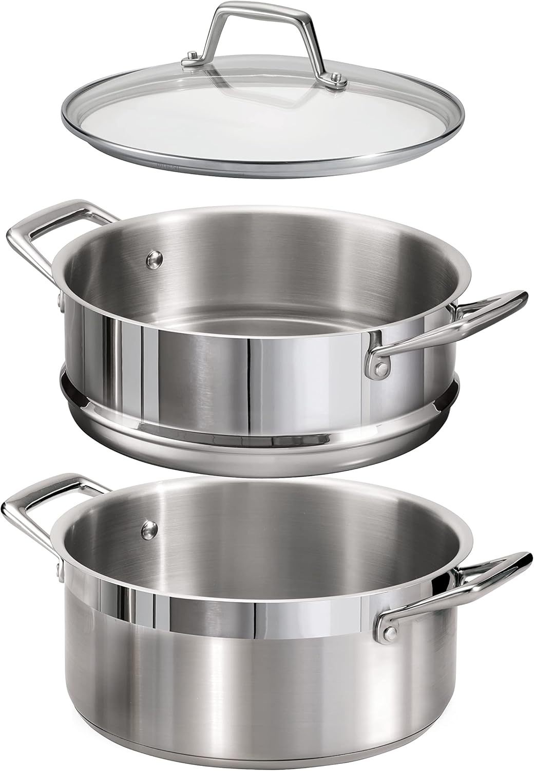 Stainless Steel 5 Quart Steamer Set B2082