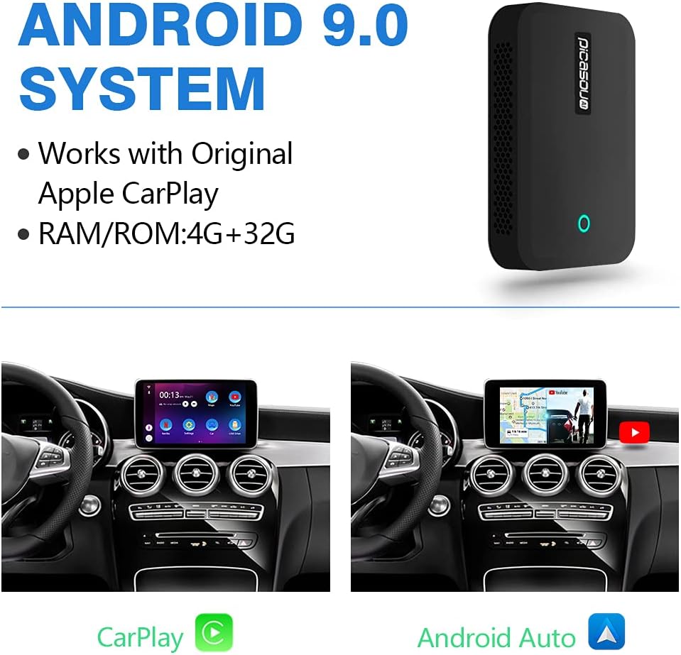 CarPlay Wireless Adapter for OEM Wired CarPlay Cars P681821