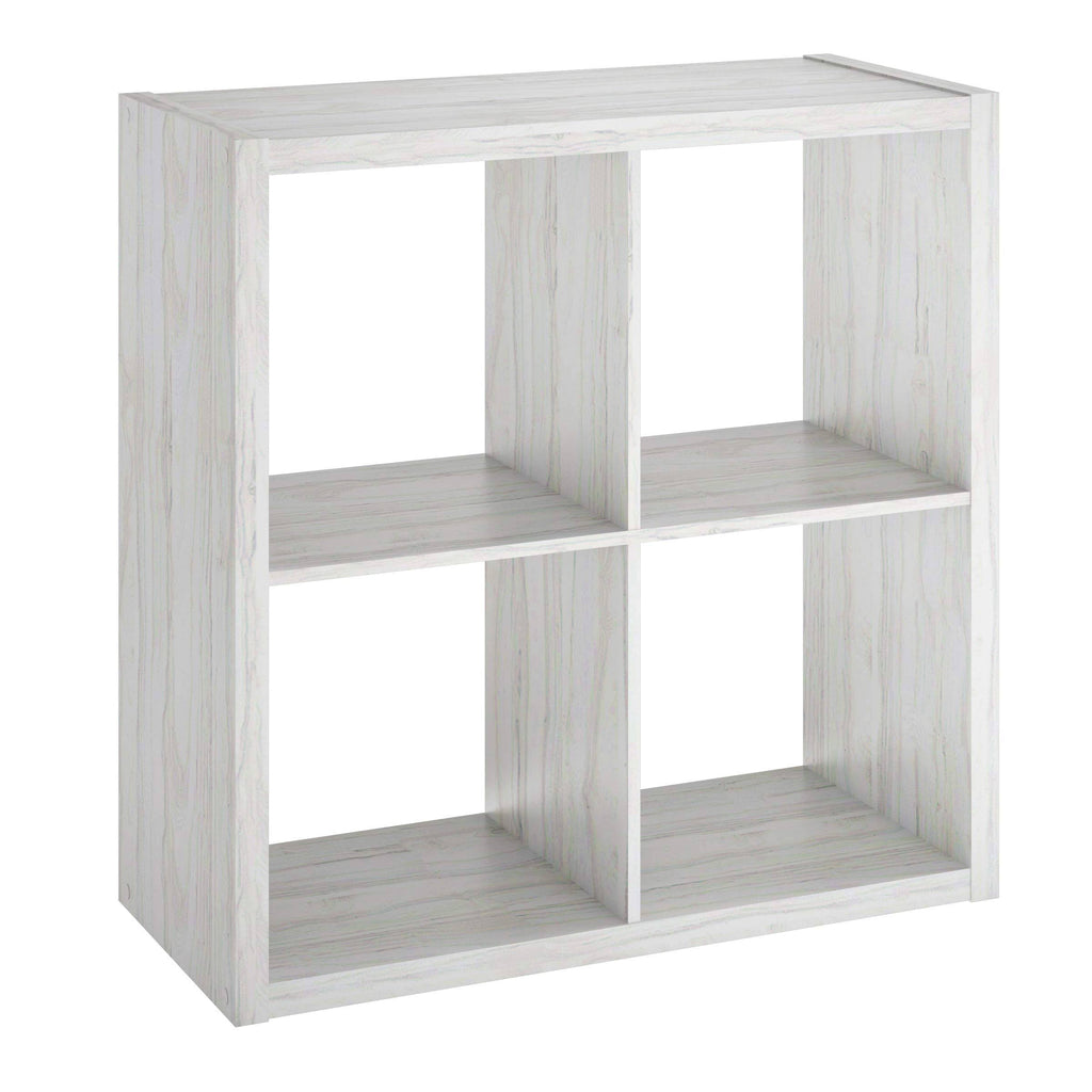 Bleached Brown Cube Bookcase S6759