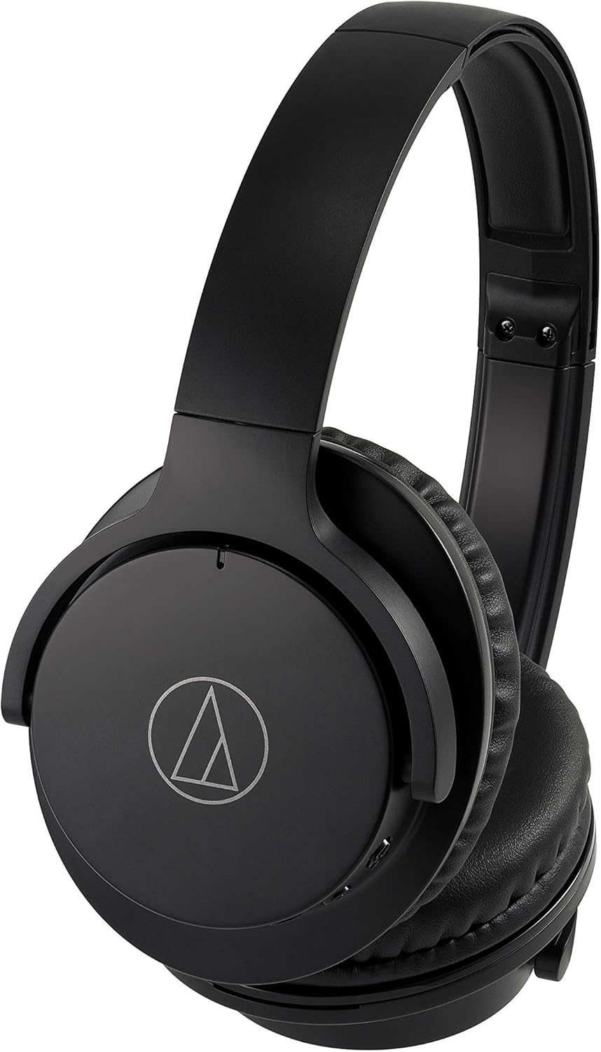 Black Wireless Active Noise-Cancelling Headphones B29755