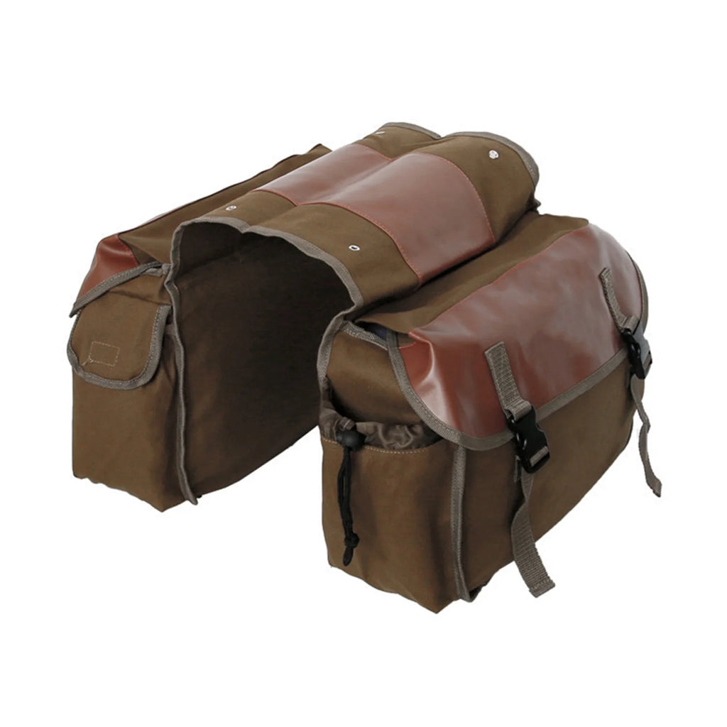 Canvas Waterproof Motorbike Saddle Bag A967859