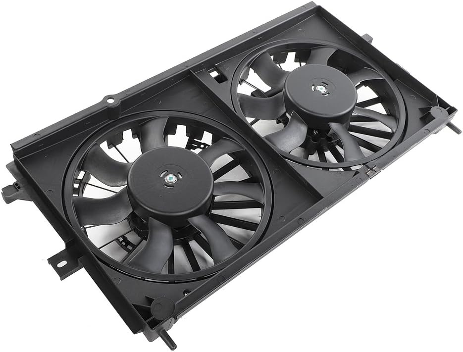 Radiator Cooling Dual Fan Assembly for 2000-2003 Chevrolet Impala Monte V6 3.4L 3.8L K42885