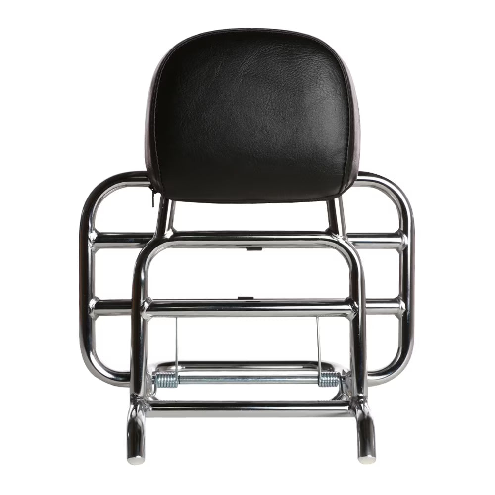 Rear Rack with Backrest Chrome F22214