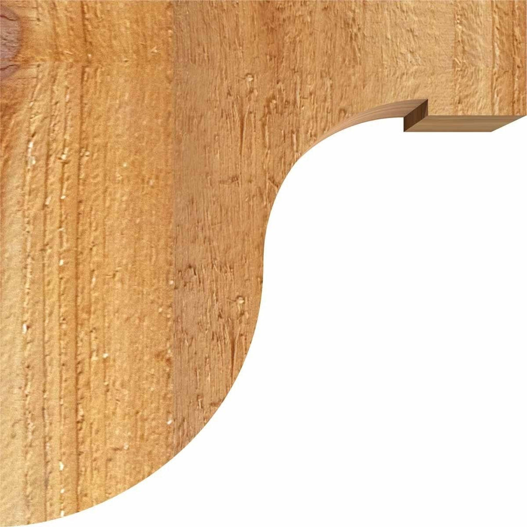 Rough Sawn Corbel, Western Red Cedar U24542