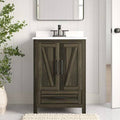 Single Bathroom Vanity Set Sand Y3107