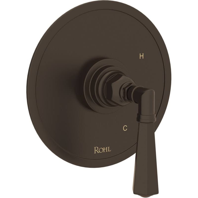 Tuscan Brass Pressure Balance Trim with Lever Handles K183934