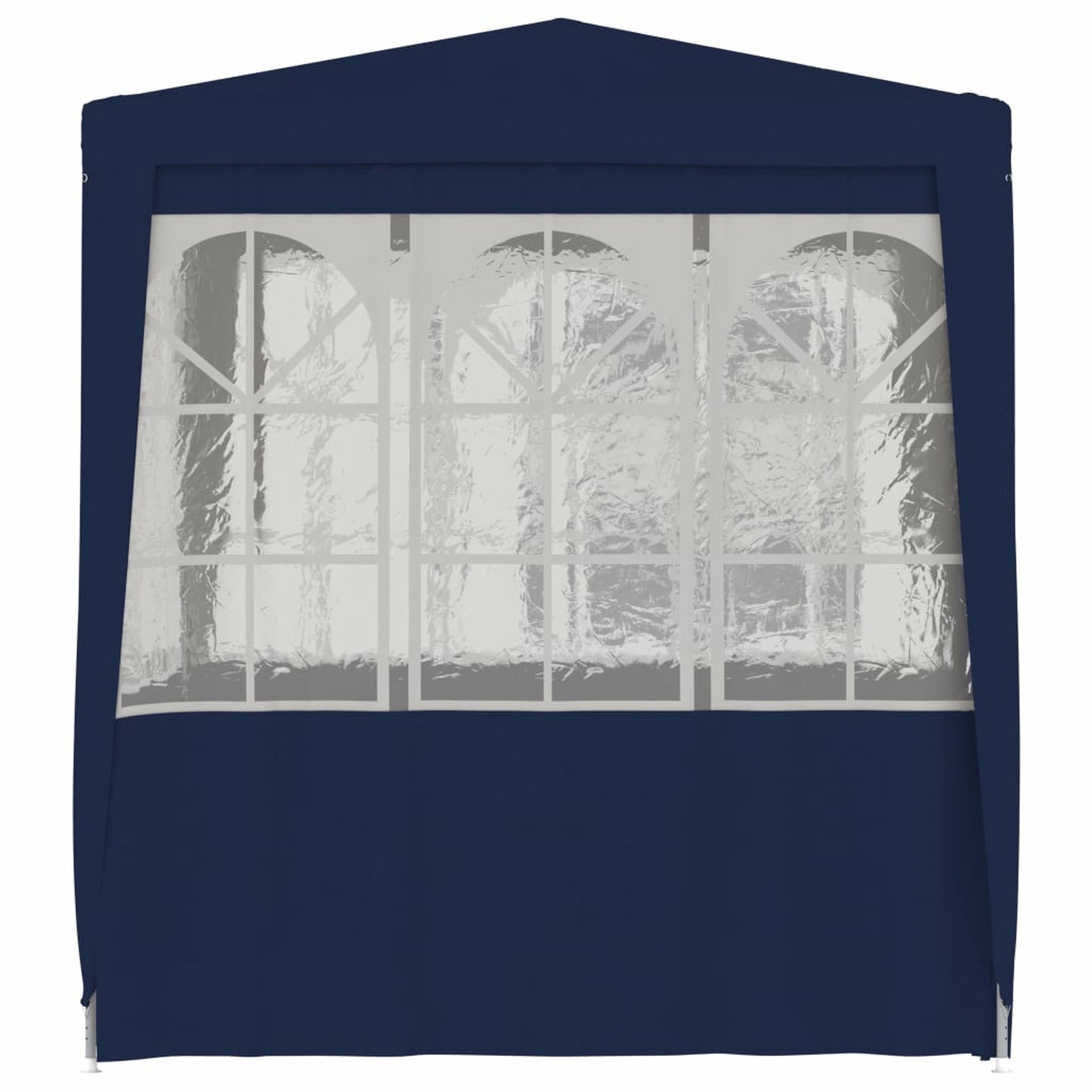 Blue Party Tent with Side Walls 6.6'x6.6' Q583043