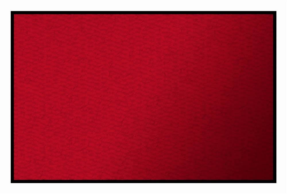 Solid Red Rectangle Carpet E872