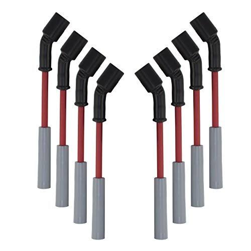 Red LSX Spark Plug Wire Set Z579