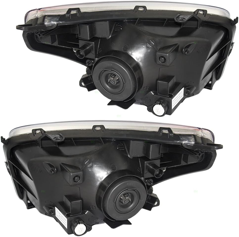 Halogen Combination Headlight Assemblies for 2001-2003 Rav4 J49080