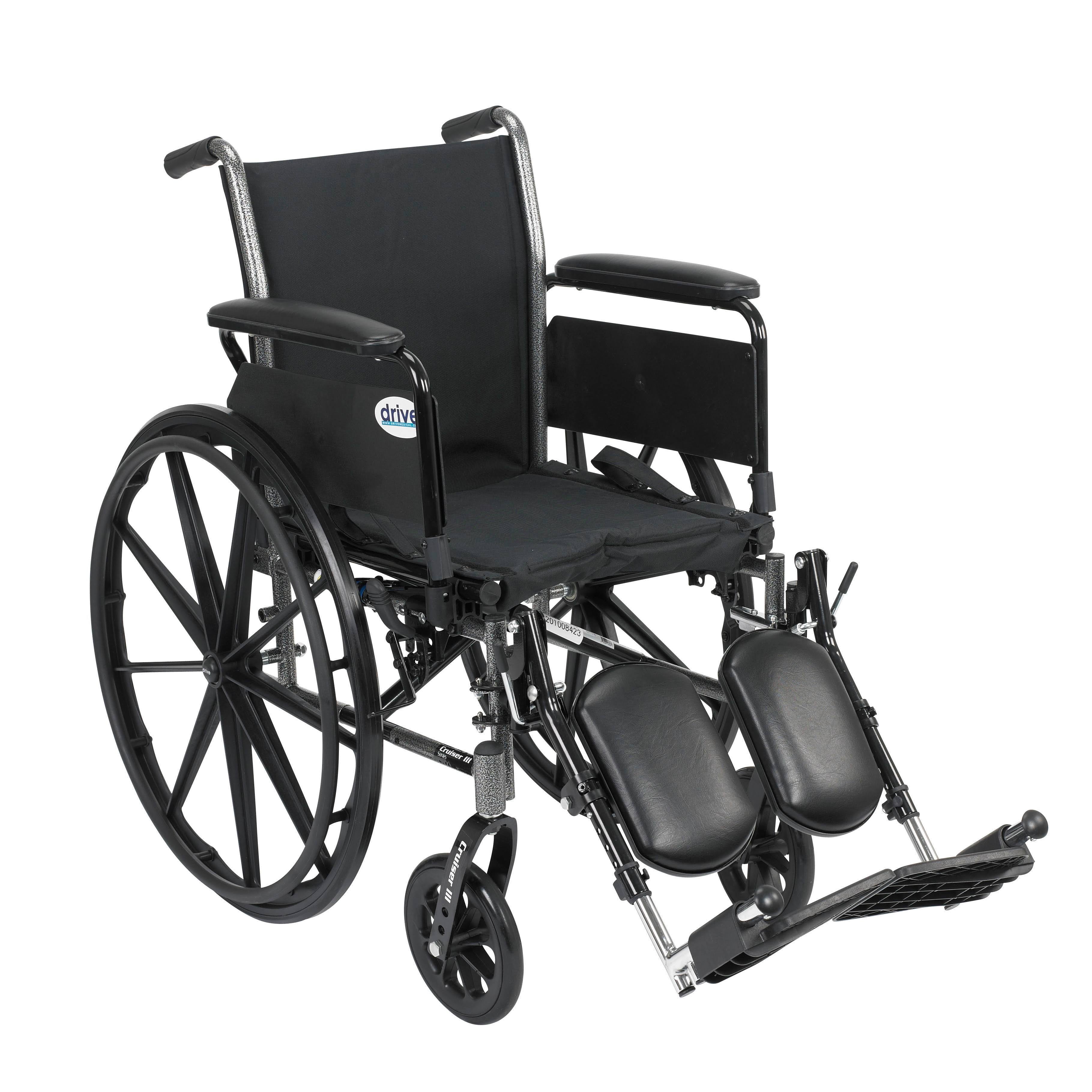 Light Weight Wheelchair with Flip Back Removable Arms E96596