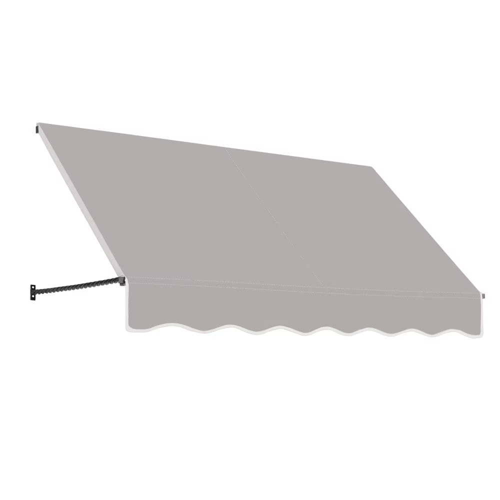 Gray Acrylic Fixed Awning I4597