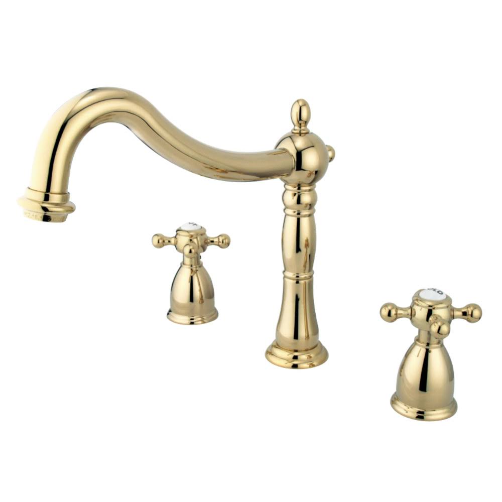Polished Brass Roman Tub Filler H8648