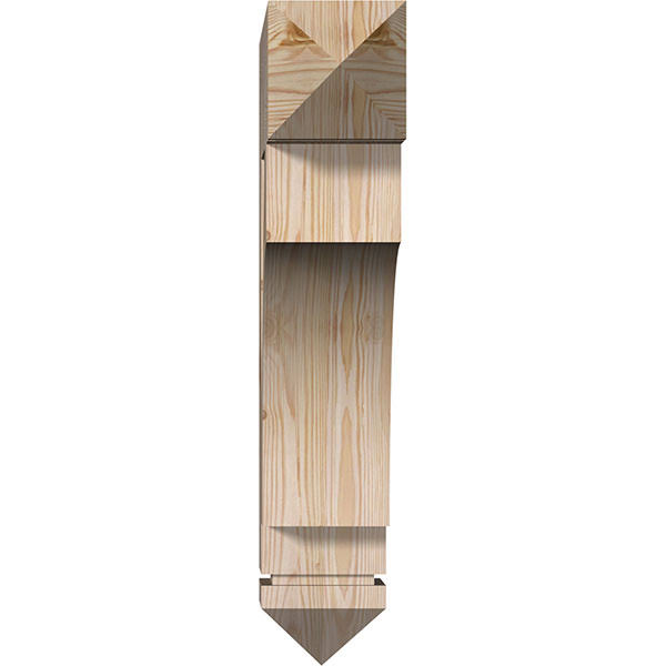 Douglas Fir Smooth Bracket B331