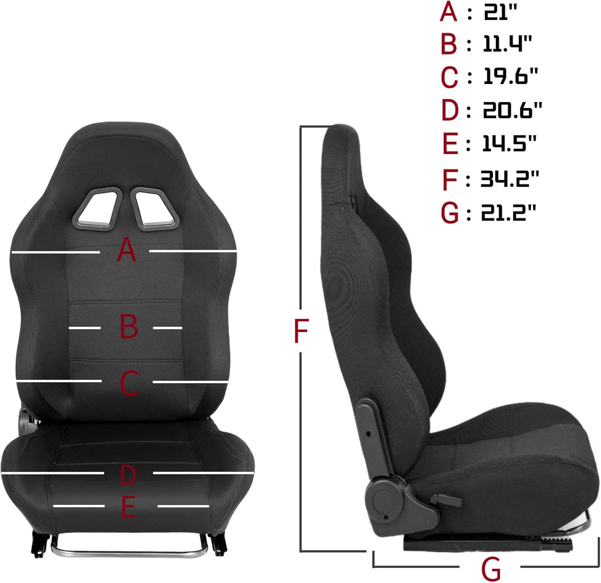 Racing Cockpit Frame Height Adjustable Racing Wheel Stand U870