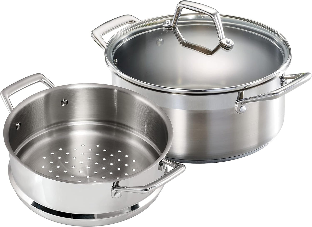 Stainless Steel 5 Quart Steamer Set B2082