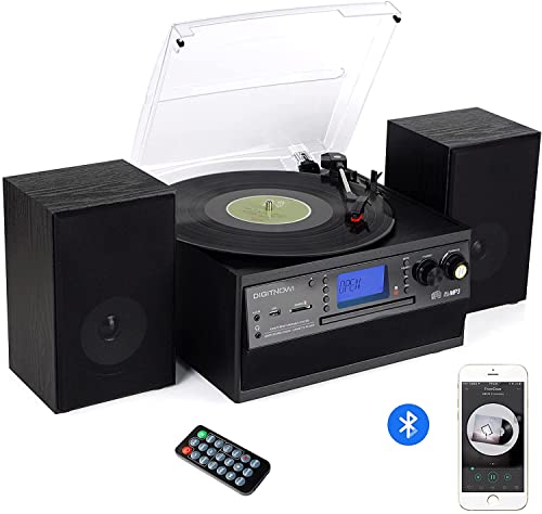 Bluetooth Record Player Turntable with Stereo Speaker X27010
