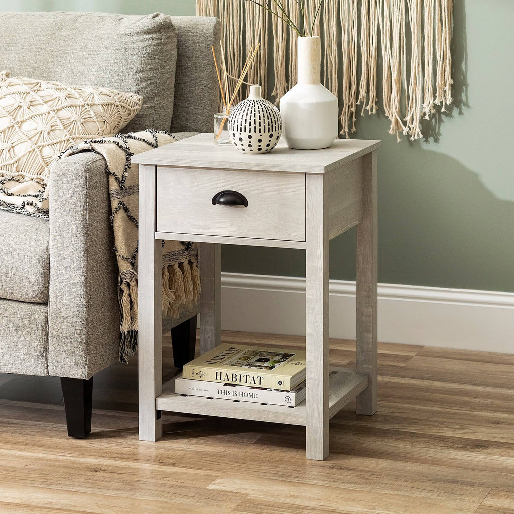 18-inch One-Drawer Side Table C371