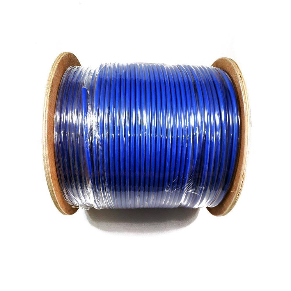 1000ft Solid Shielded (STP) Cat6 Outdoor UV Resistant Bulk Ethernet Cable M36701