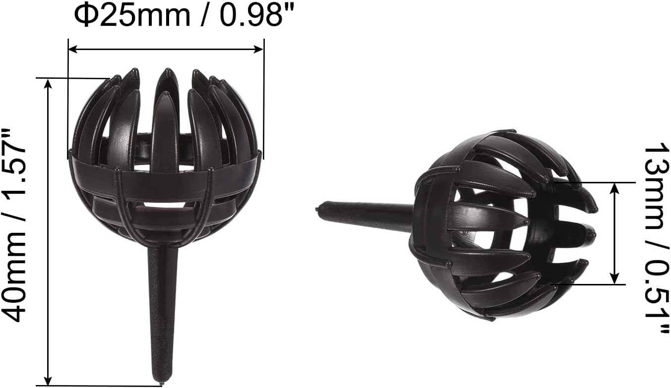 Brown 10 Pack Plastic Bonsai Planting Container B2321
