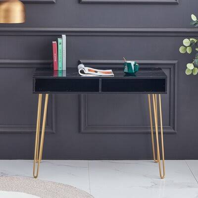 Black Standing Desk Z844