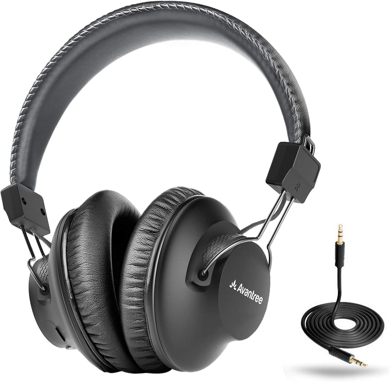 40hrs Bluetooth Over Ear Headphones with Mic, Wireless & Wired, Pack of 2 O101674