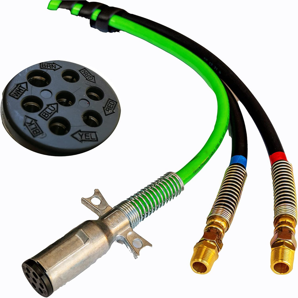 12 Ft. 3-in-1 ABS Electrical and Rubber Air Line Hose Assemblies Q3201
