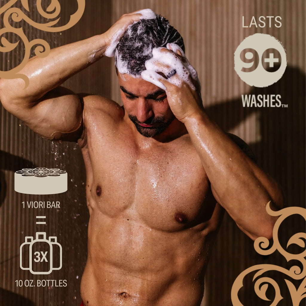 Charred Patchouli Shampoo Bar for Dry Hair & Scalp F42965
