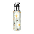 20 oz Insulated Stainless Steel Water Bottle with Straw Lid V446