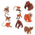 Monkey Animal Figurines Toys Figures Model Miniature Gorilla Figure Cake Kids Models Simulation Statue Zoo Q17965