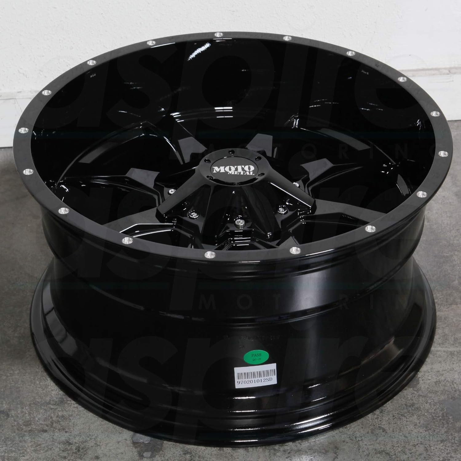 Gloss Black 18x10 Wheel Rim V8539