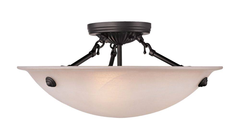 Bronze 3 Light Ceiling Mount H800