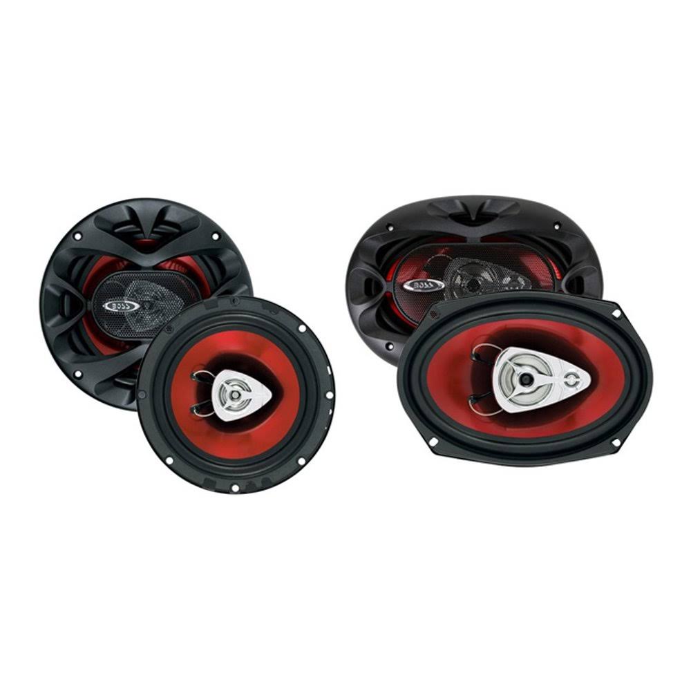 2 Boss Ch6520 6.5 250W Car Speakers + 2 Boss Ch6930 6x9 400W Car Speakers Y285668
