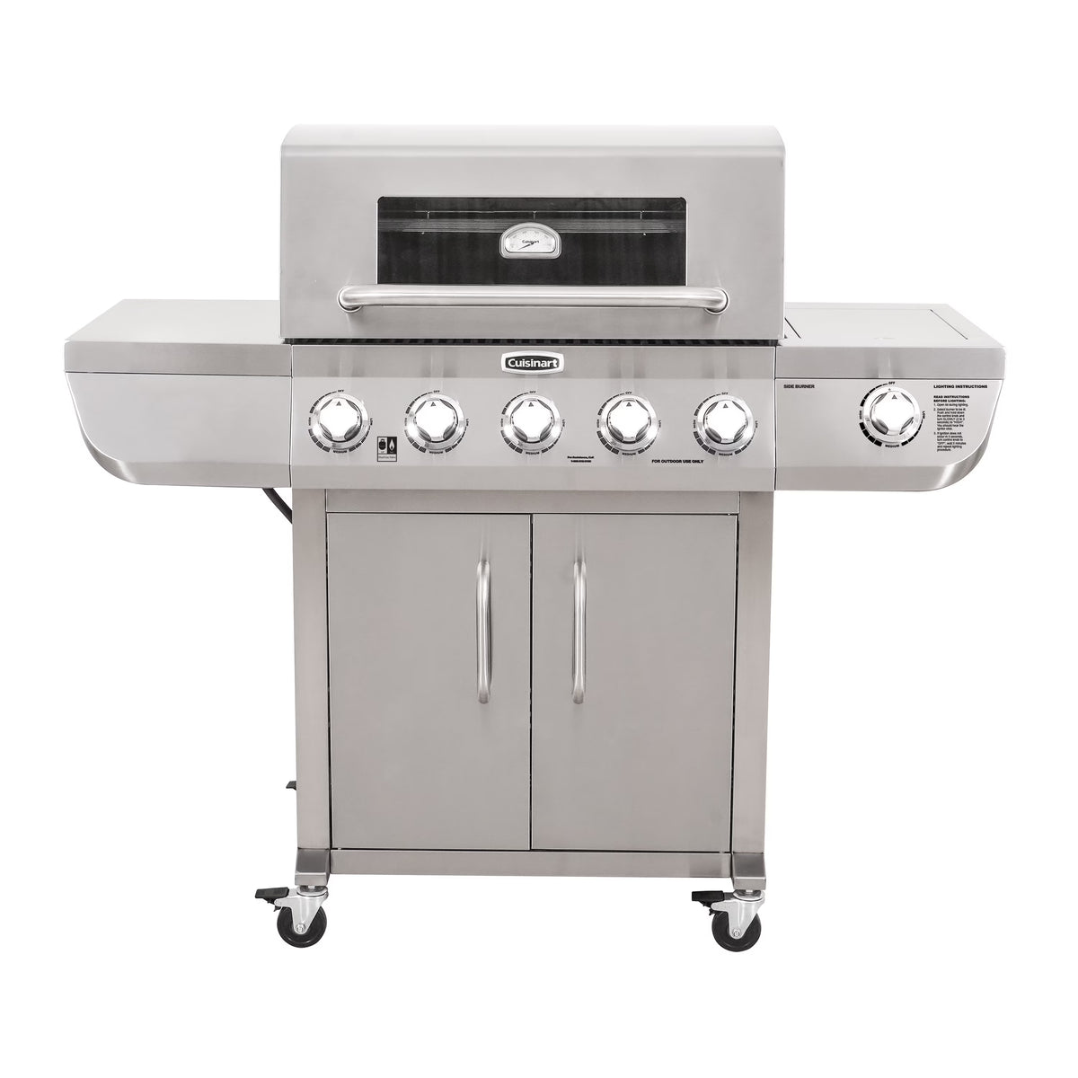 5-Burner Dual Fuel Gas Grill X78228