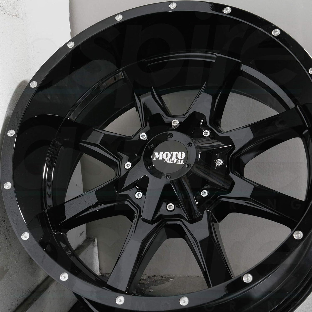 Gloss Black 18x10 Wheel Rim V8539