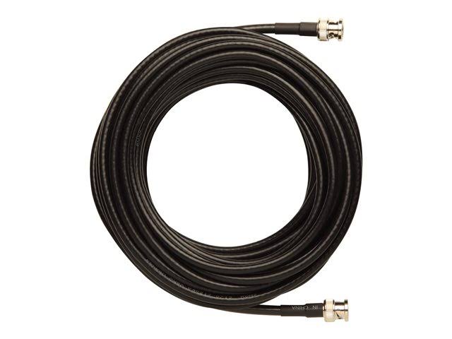 BNC-to-BNC Remote Antenna Extension Cable, Black, 50 ft T2420