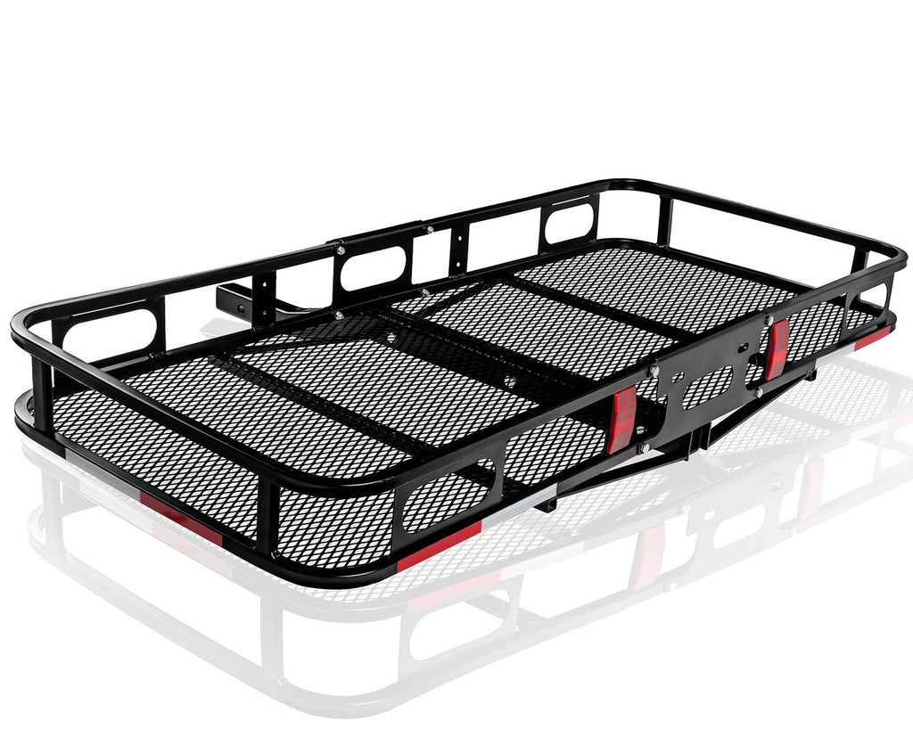Universal Auto Steel Rear Hitch Mount Carrier Basket U17535