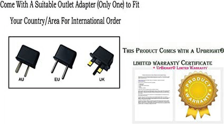 2-Prong 8.4V AC/DC Adapter Power Supply Charger K563