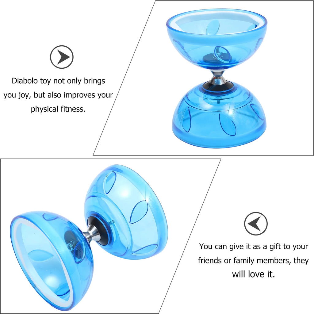 Yoyo Bearing Carnival Unresponsive Beginners Fitness Set Juggling Stick Prize Game Z260