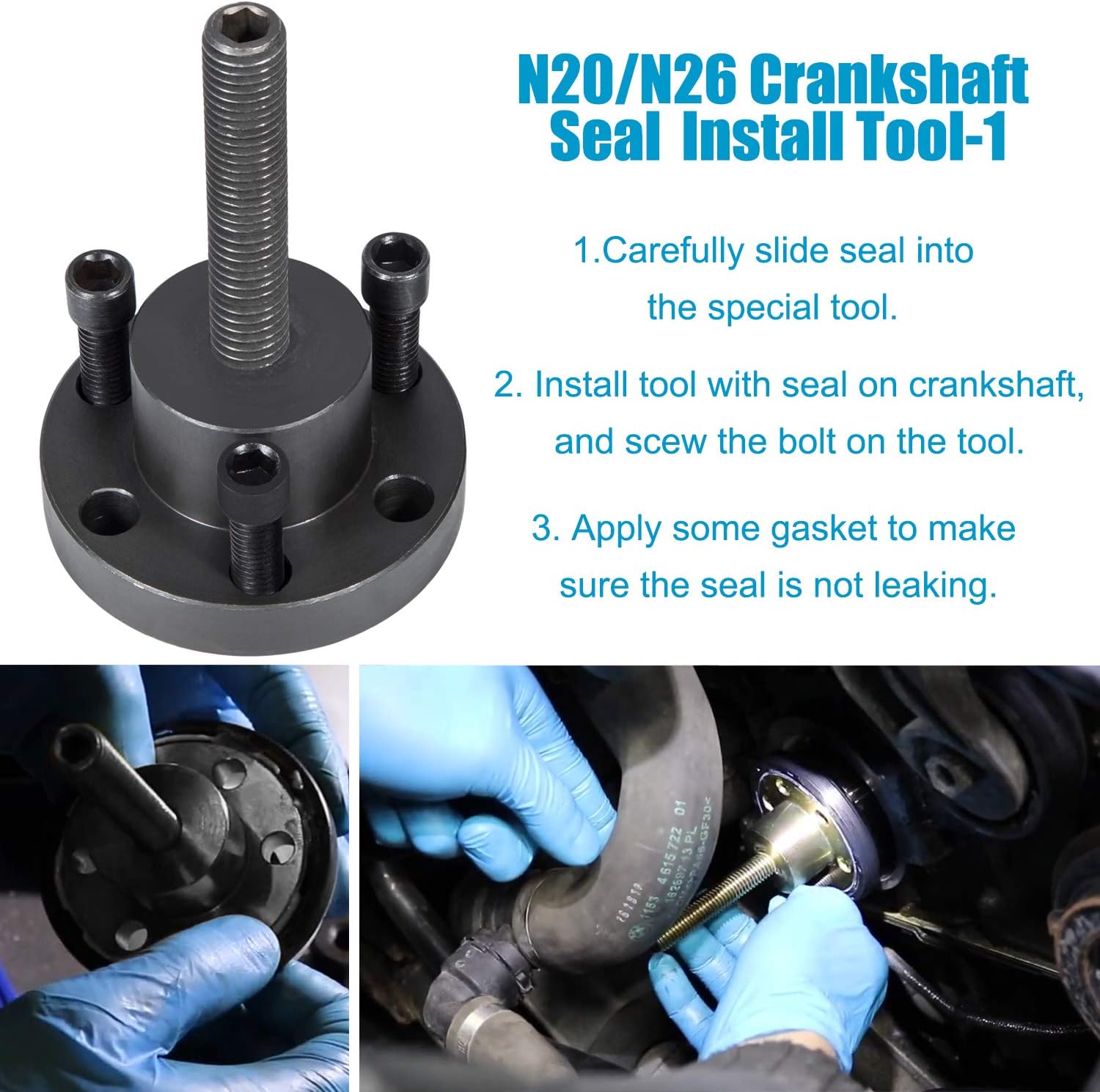 Front Crankshaft Seal Remover & Installer Kit Q1393