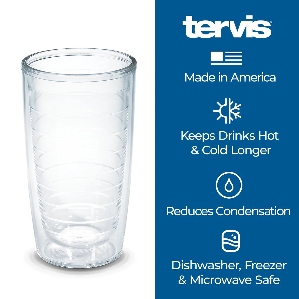 16oz Double Walled Insulated Tumbler Travel Cup W572237