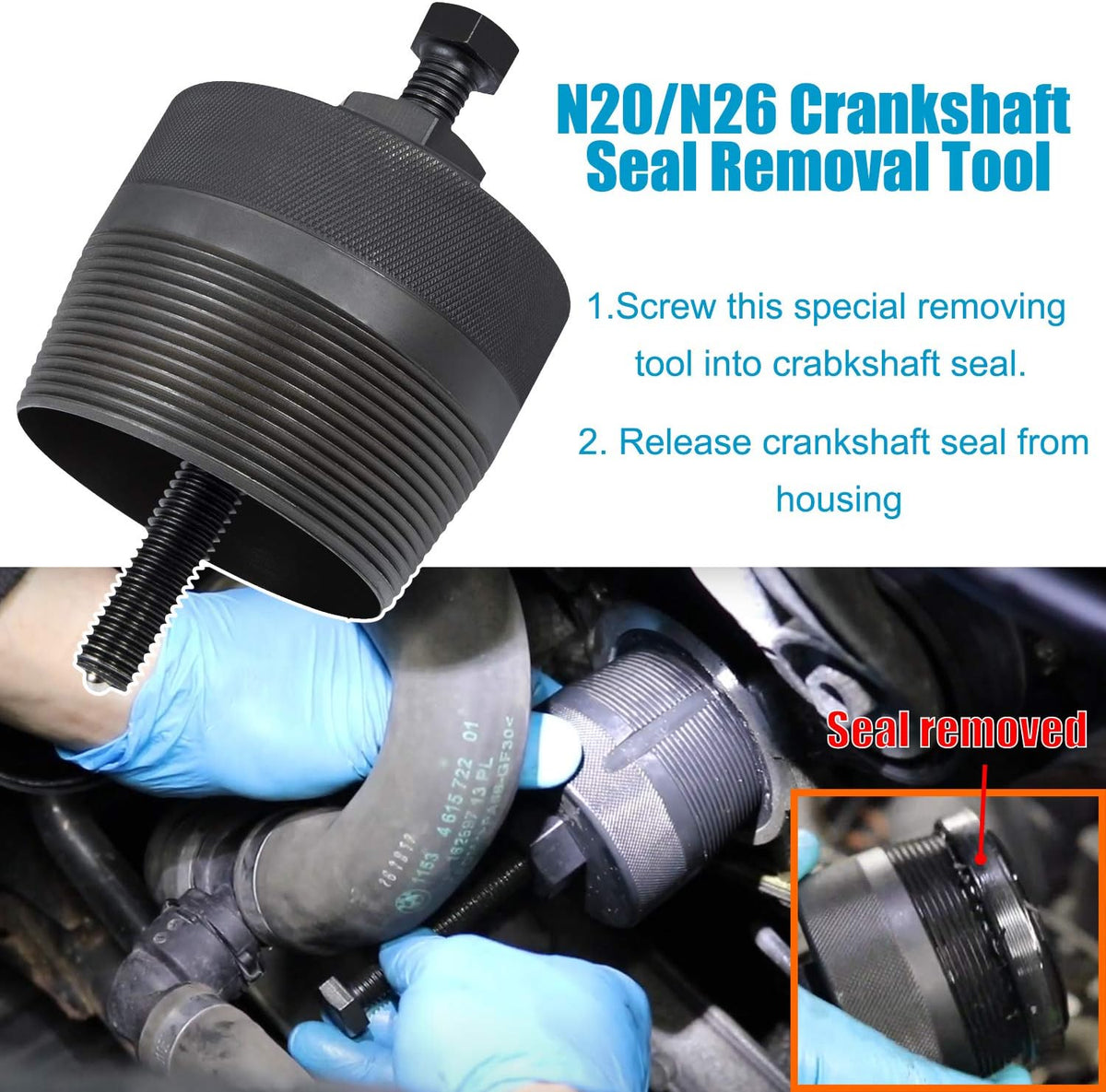 Front Crankshaft Seal Remover & Installer Kit Q1393