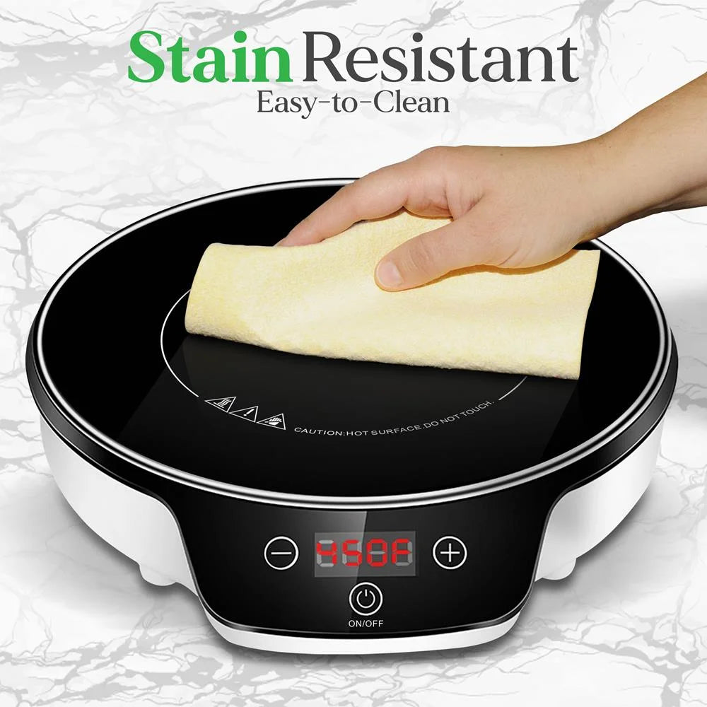 Portable Single Burner Cooktop with Digital Display N165