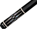 Midnight Black Pool/Billiards Cue with Irish Linen B69544