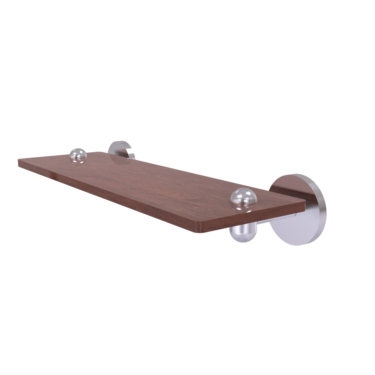 Matte White Solid Ironwood Shelf J84002