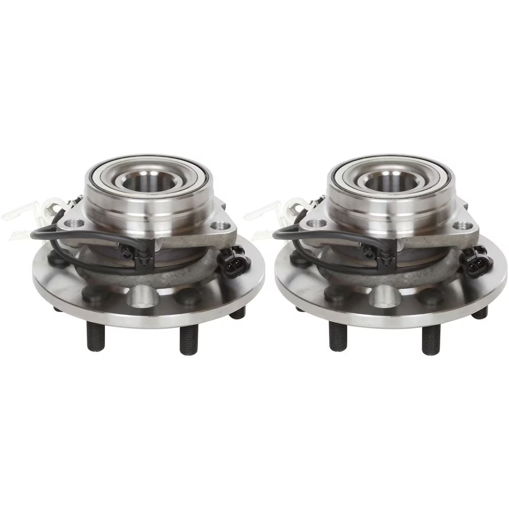 Front Wheel Hub Bearing Set of 2 4WD 6-Lug P238