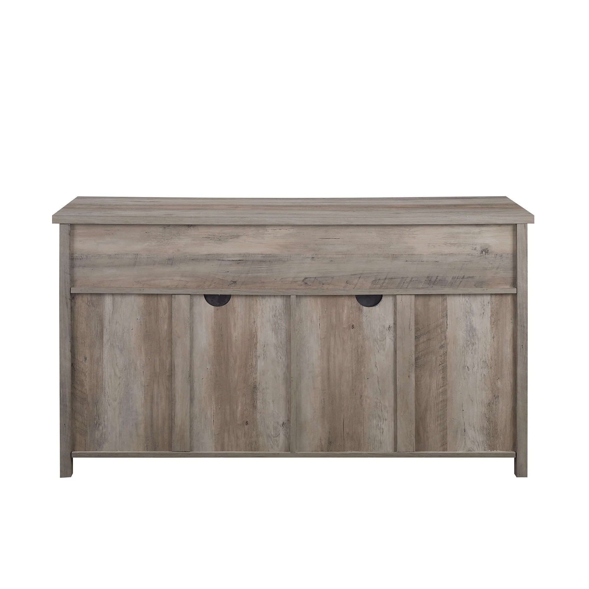 Grey Wash 4 Door TV Stand Q86337