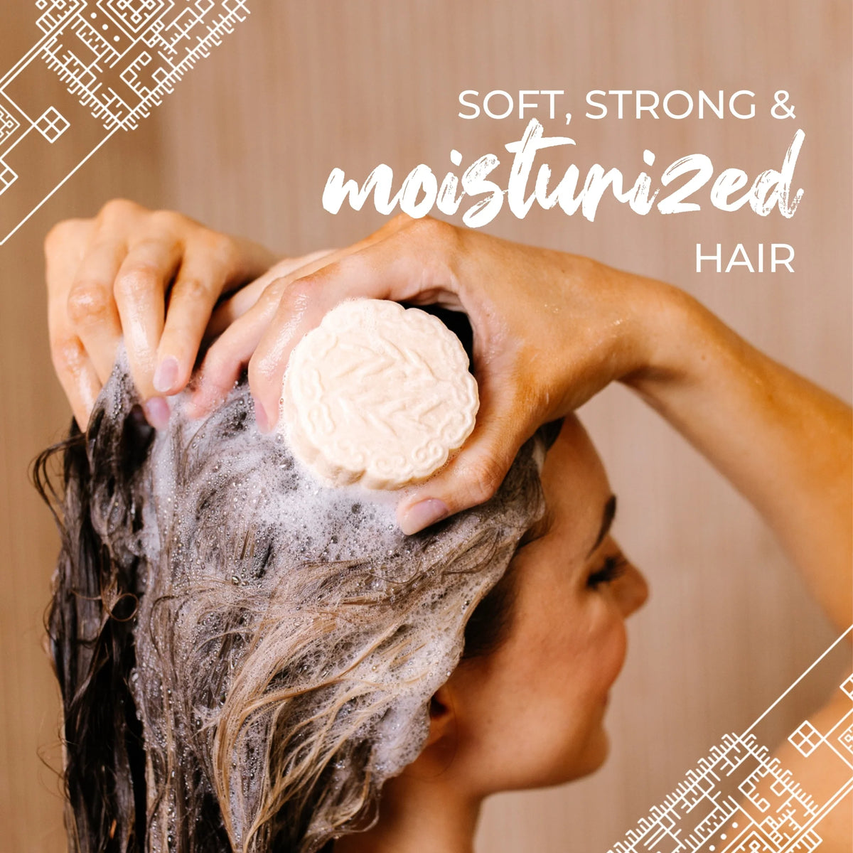 Shampoo Bar for Dry Hair & Scalp, Floral Scent H3290
