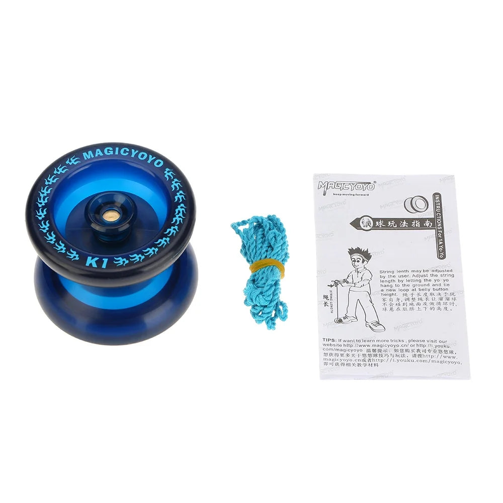 Blue Yo-Yo with Yoyo Sack and Strings L6922