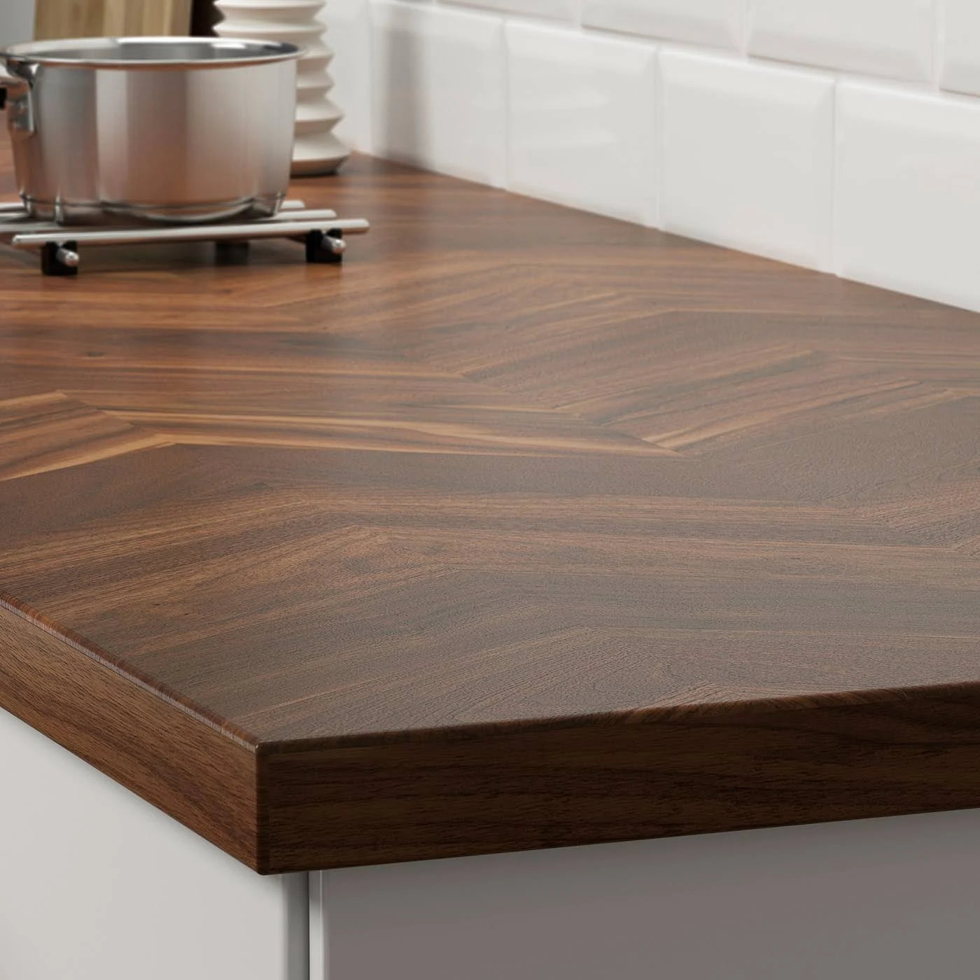 Walnut Veneer Countertop 74x1 1/2 N5842